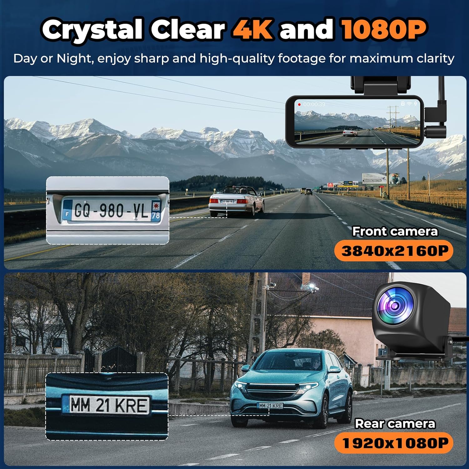 4K and 1080P Resolution