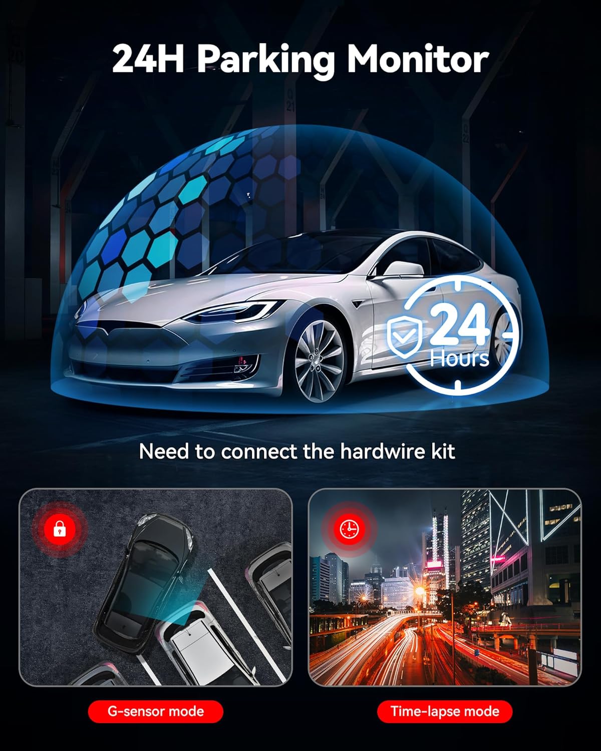 24 Hour Parking Monitor Modes